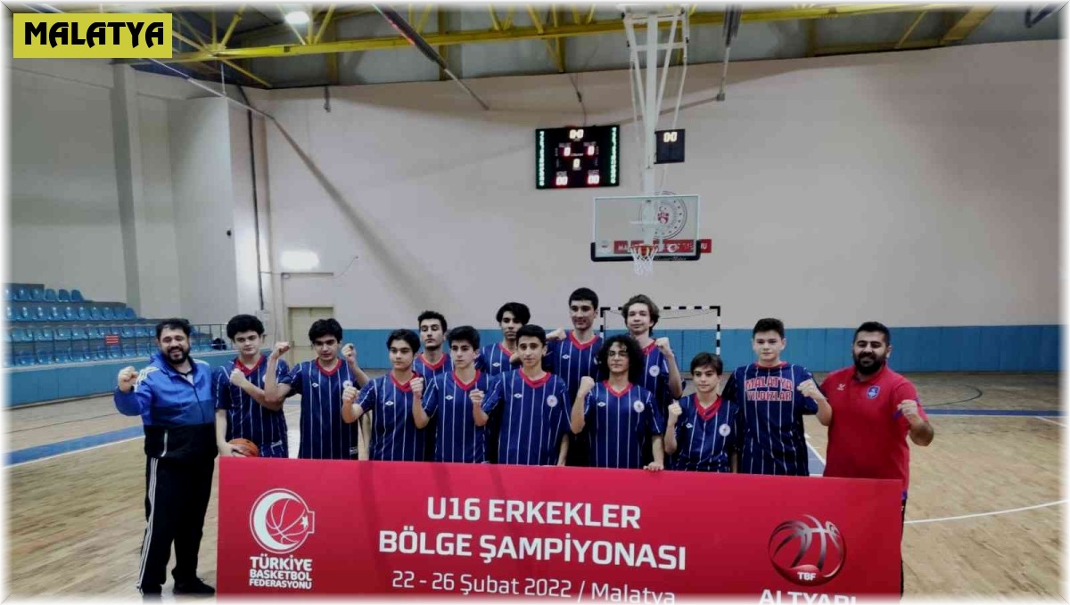 Malatya takımları basketbolda bölge şampiyonu oldu
