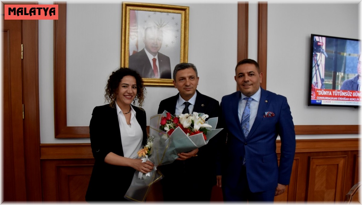 Malatya TSO'dan Vali Şahin'e hayırlı olsun ziyareti
