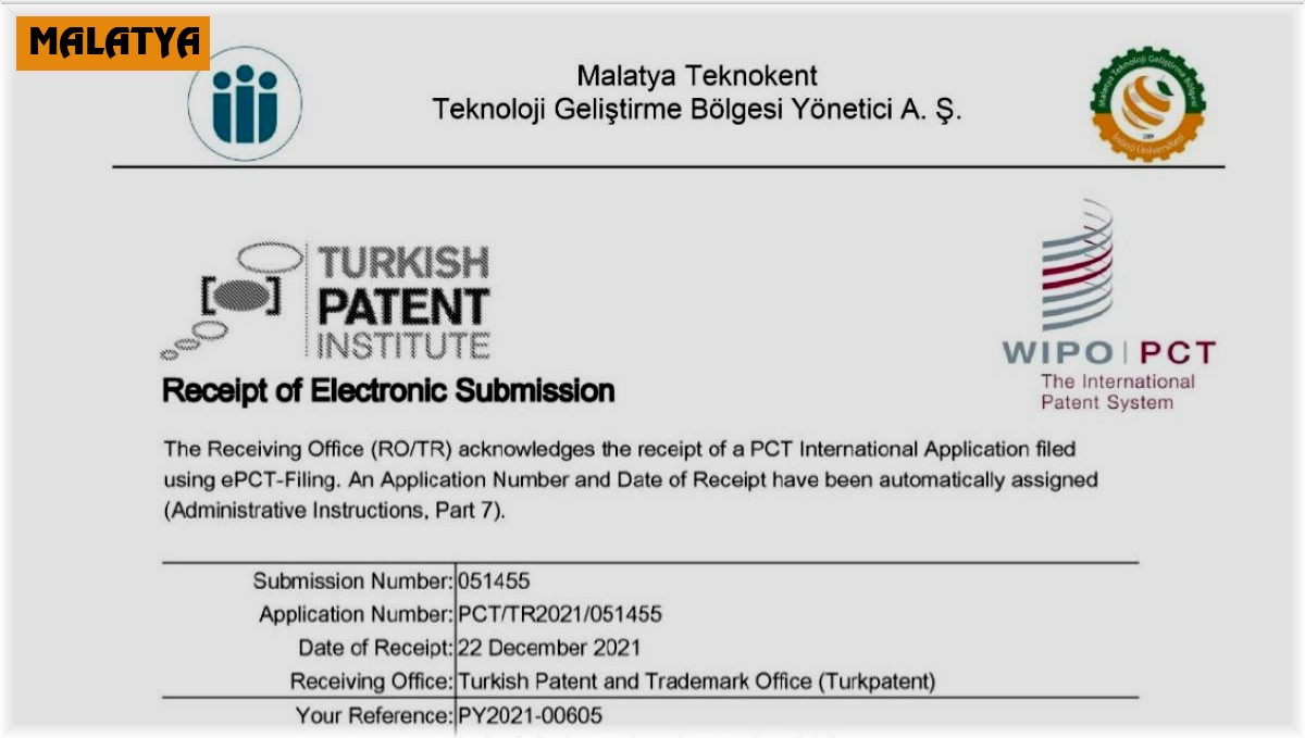 Malatya Üniversitesi'nin ilk patent başvurusu yapıldı