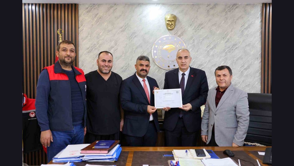 Malatya'ya 4.5 milyon lira ek destek getiren başarı belgesi
