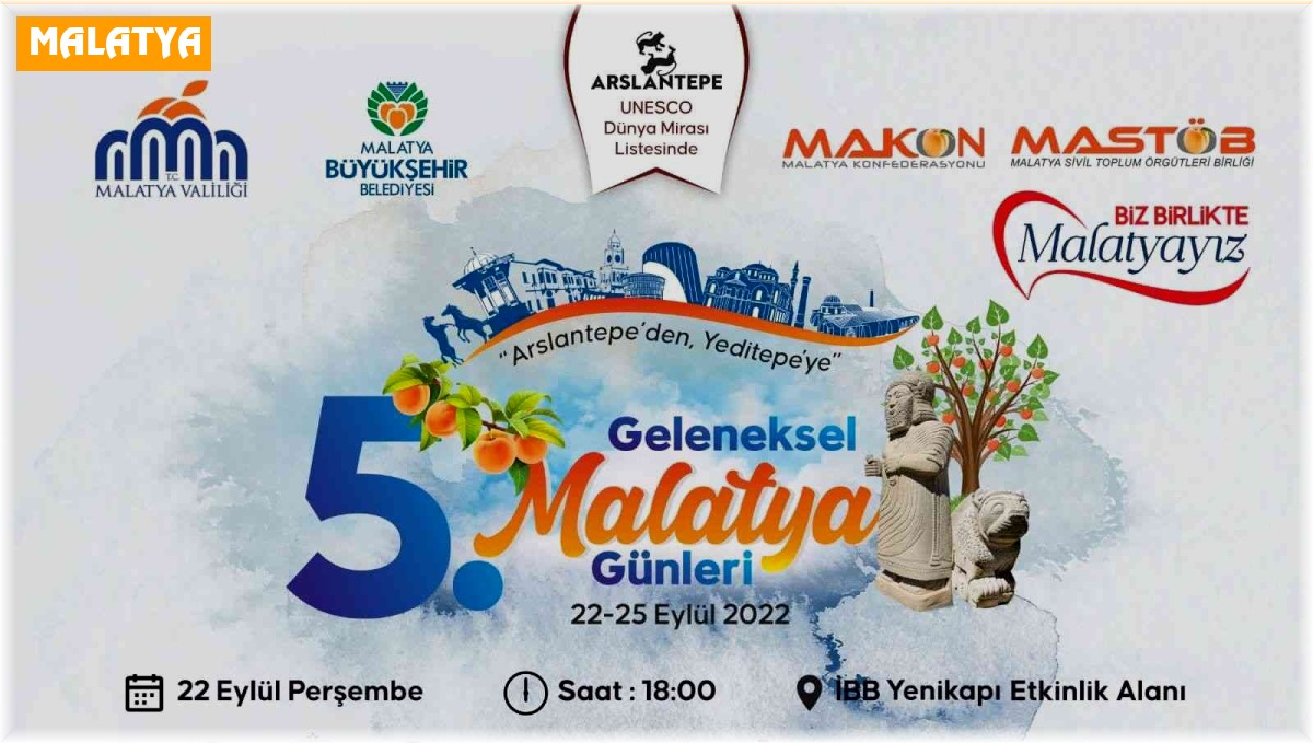 Malatya, Yenikapı'da tanıtılacak