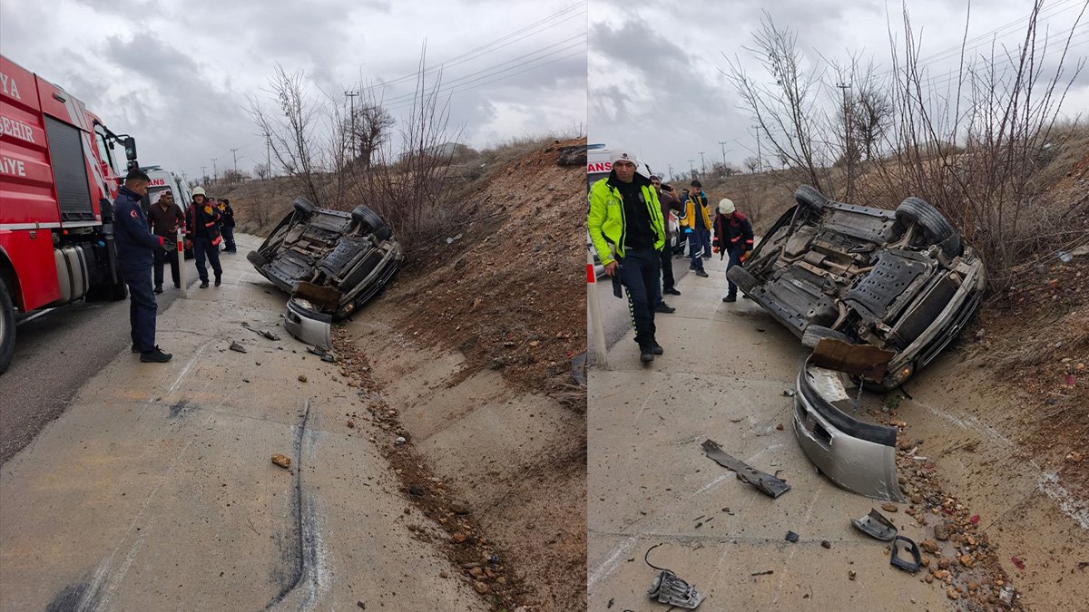 Malatya’da Devrilen Otomobilde 6 Kişi Yaralandı