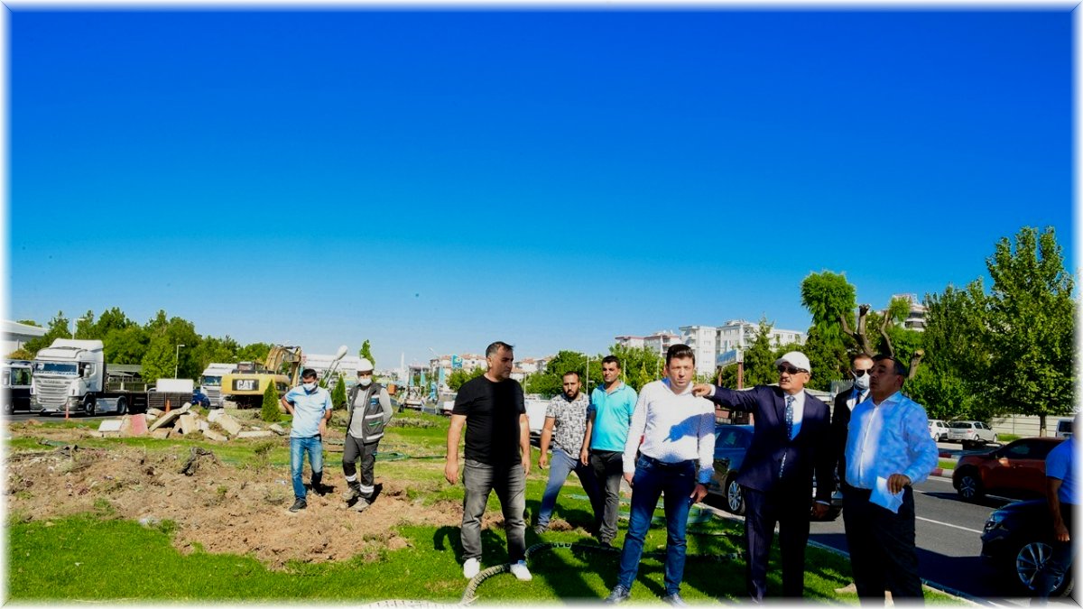 Malatya’da kavşak düzenleme çalışmaları son sürat