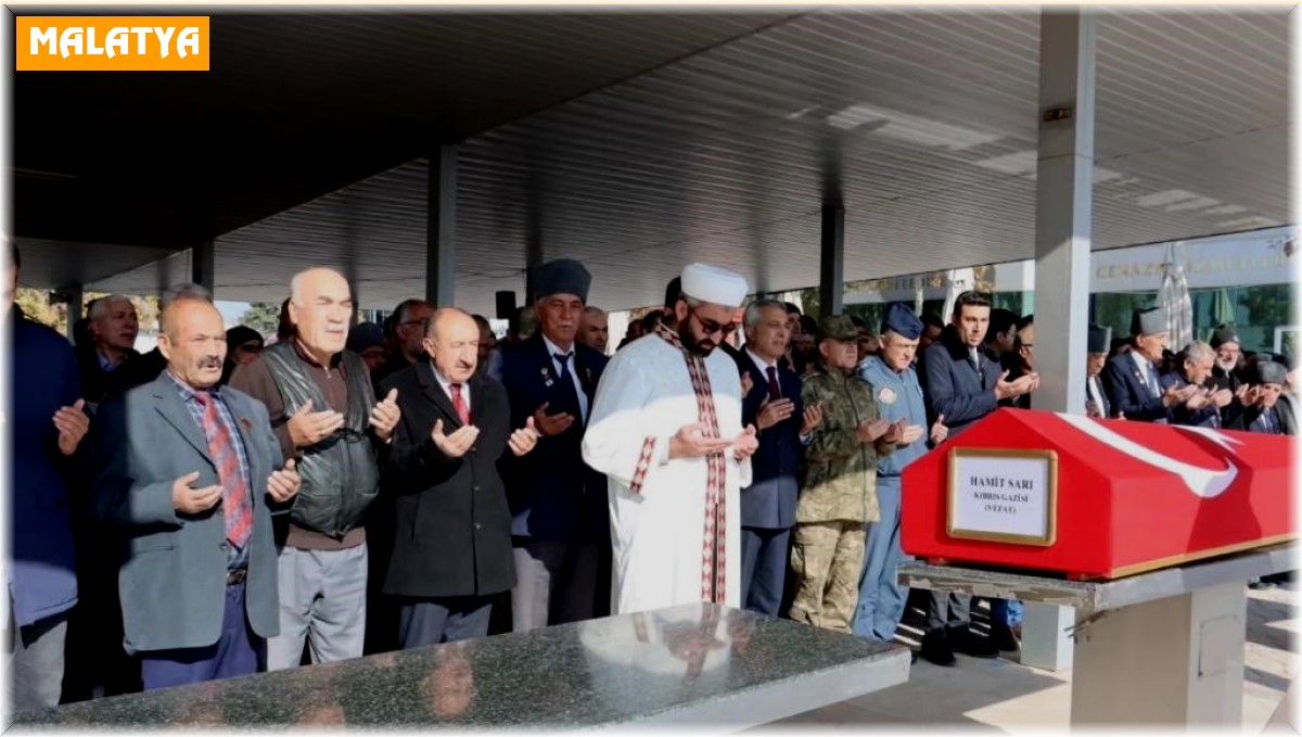 Malatyalı Kıbrıs Gazisine son görev