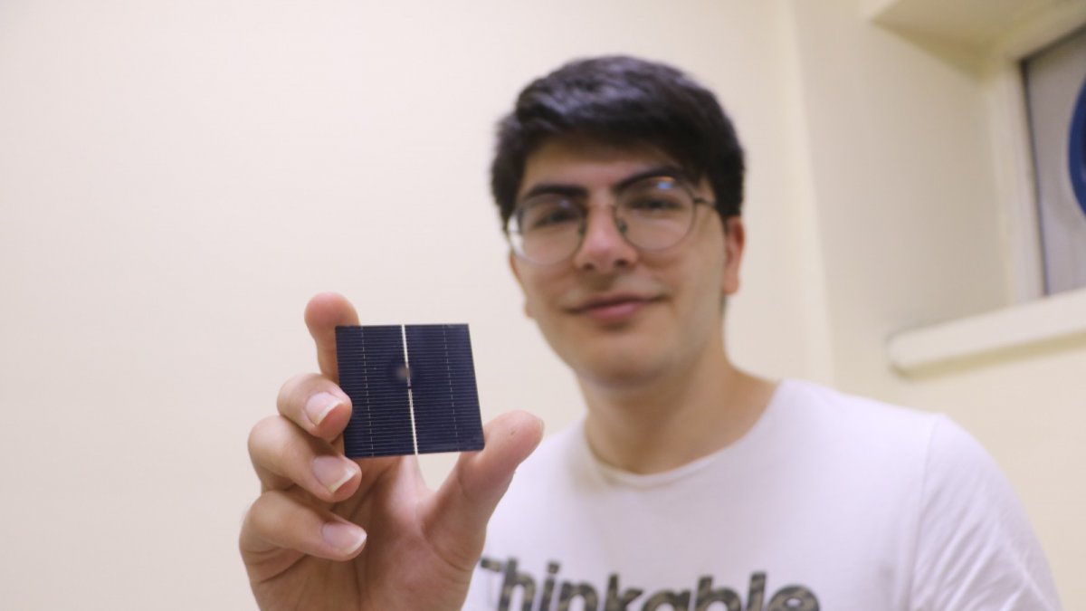 Malatyalı öğrenci geliştirdiği projeyle Amerika'da birincilik kazandı