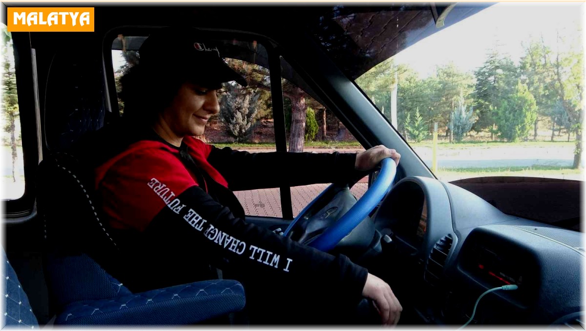 Malatyalı 'Şoför Nebahat' erkeklere taş çıkartıyor