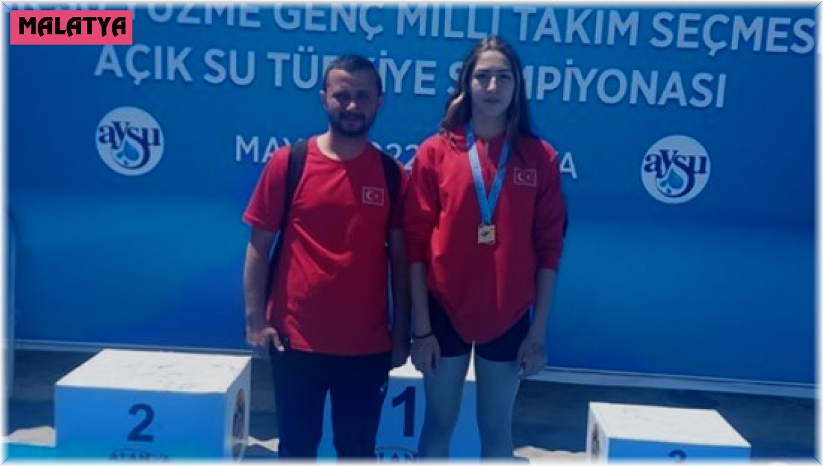 Malatyalı yüzücü Narin Dünya Şampiyonasına katılacak