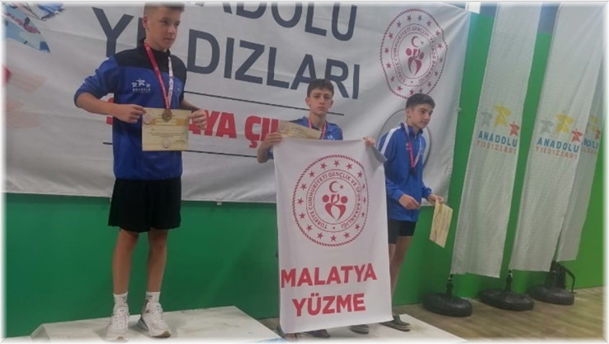 Malatyalı yüzücülerin Türkiye Şampiyonası başarısı