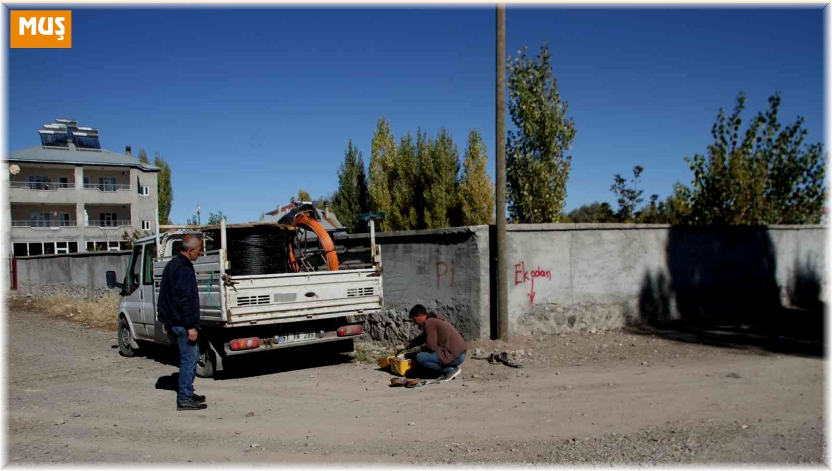 Malazgirt fiber optik altyapıya kavuşuyor