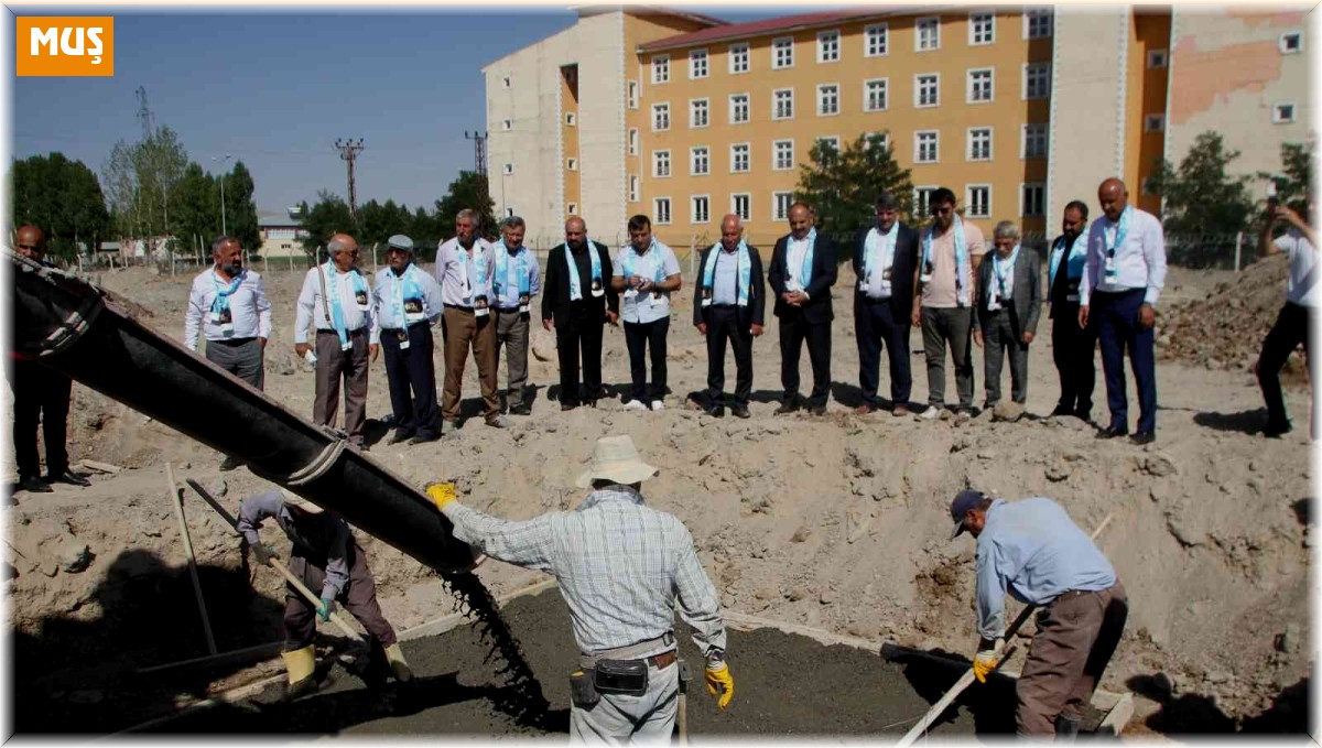 Malazgirt'te 1071 Selçuklu Tekstil Kent Atölyesi'nin temeli atıldı