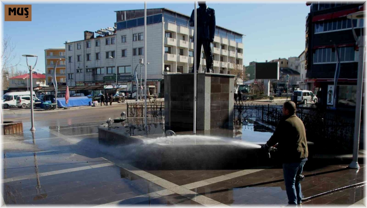 Malazgirt'te bahar temizliği