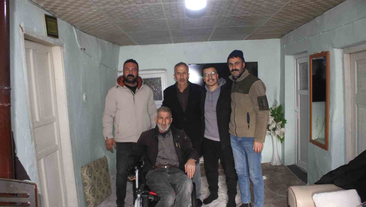 Malazgirt'te engelli bireylerin yüreğini ısıtan destek