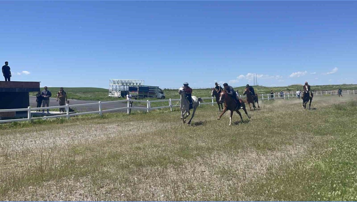 Malazgirt'te geleneksel at yarışması