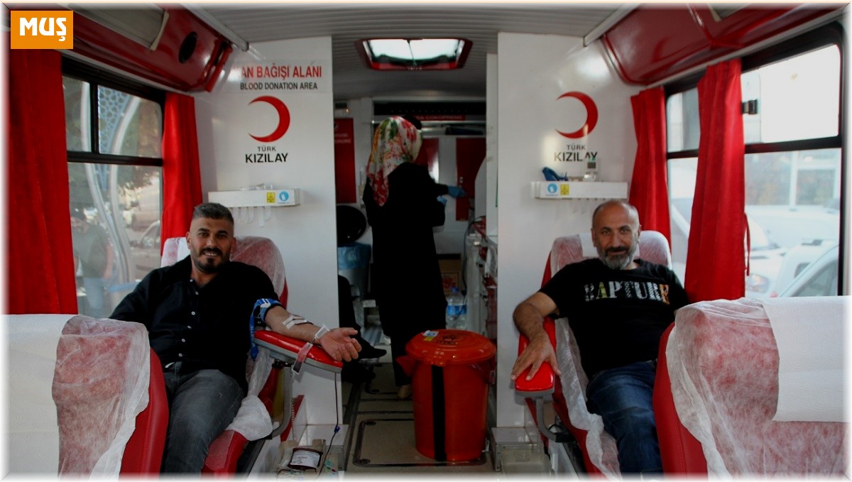 Malazgirt'te kan bağışı kampanyası