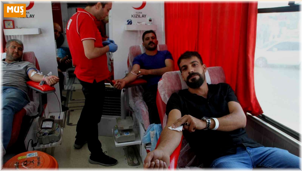 Malazgirt'te kan bağışı kampanyası