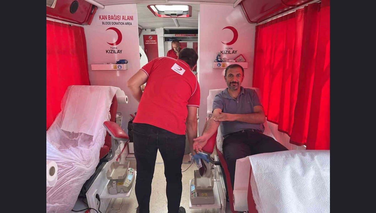 Malazgirt'te kan bağışı kampanyası düzenlendi