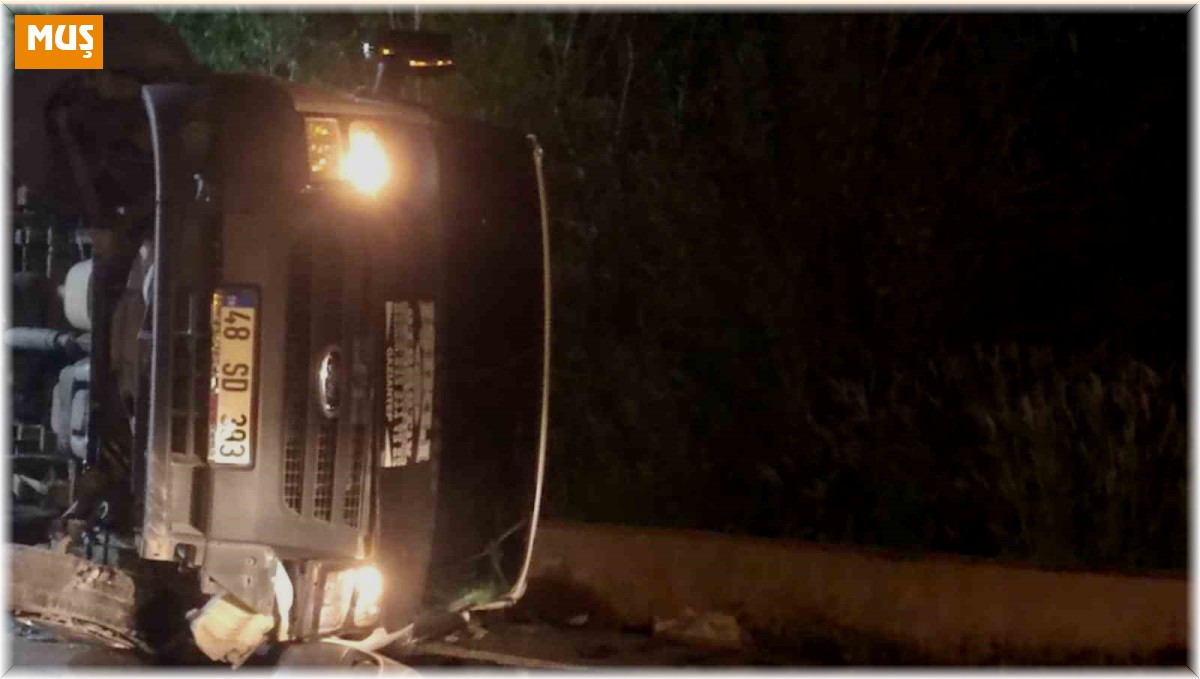 Malazgirt'te trafik kazası: 1 yaralı
