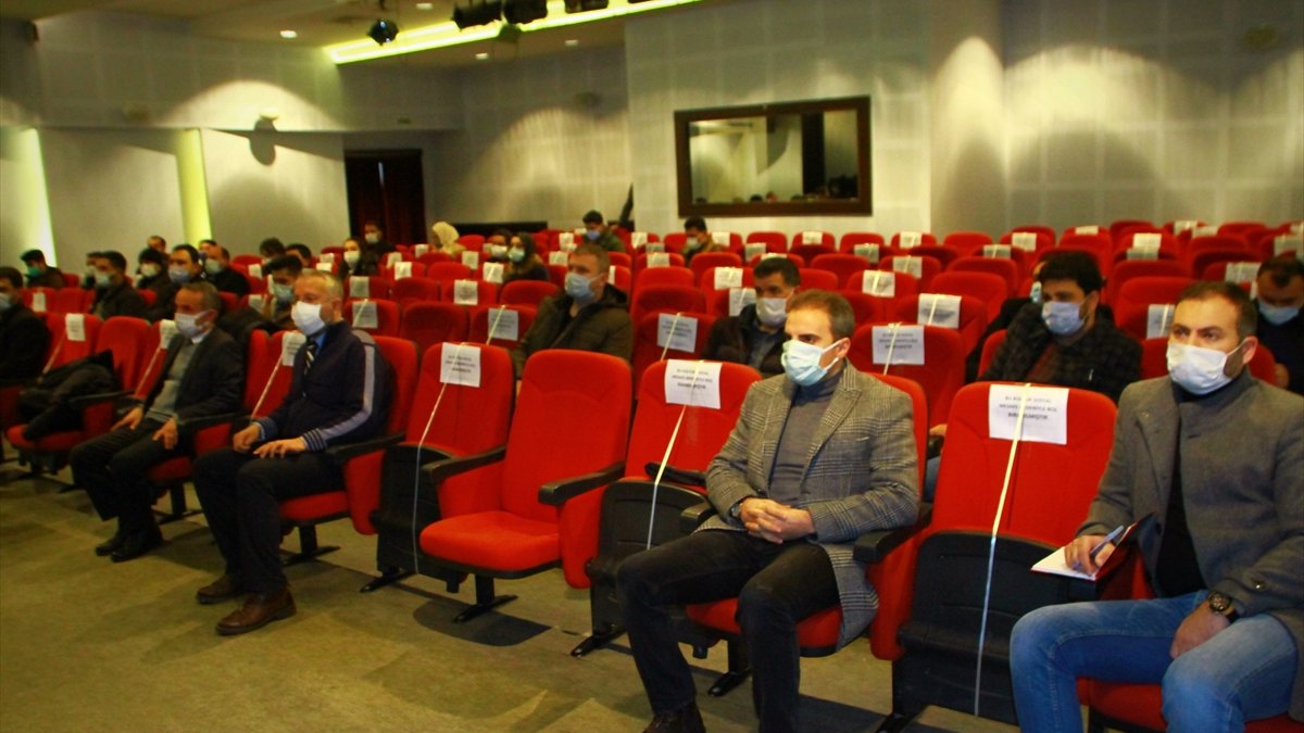 Malazgirt'te YGS sınavı öncesi bilgilendirme toplantısı yapıldı