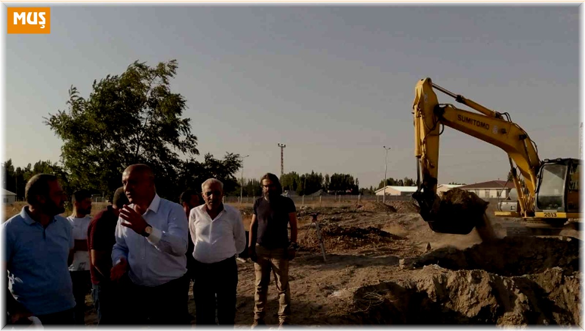 Malazgirt Tekstil Kent için ilk kazma vuruldu