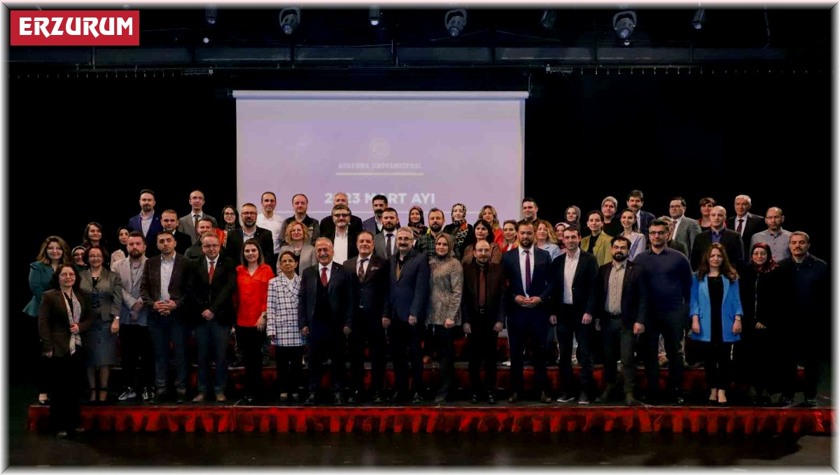Mart ayı akademik teşvik töreni düzenlendi