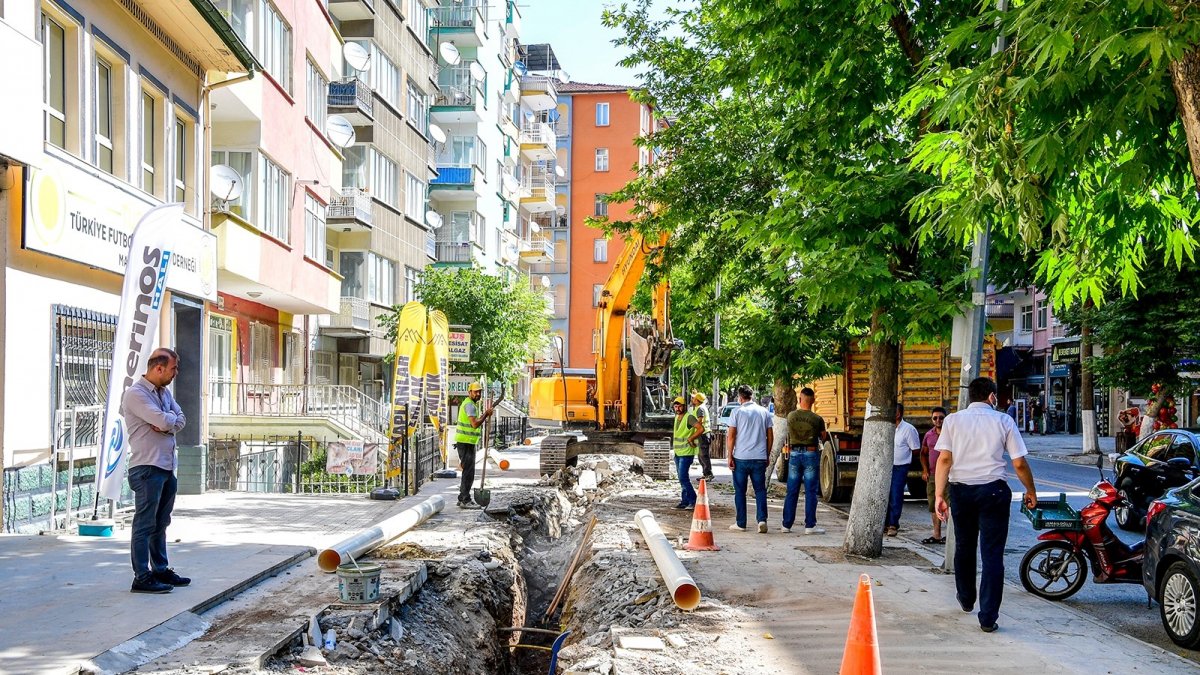 MASKİ tarafından merkez ilçelerde 20 milyonluk çalışma gerçekleştiriliyor