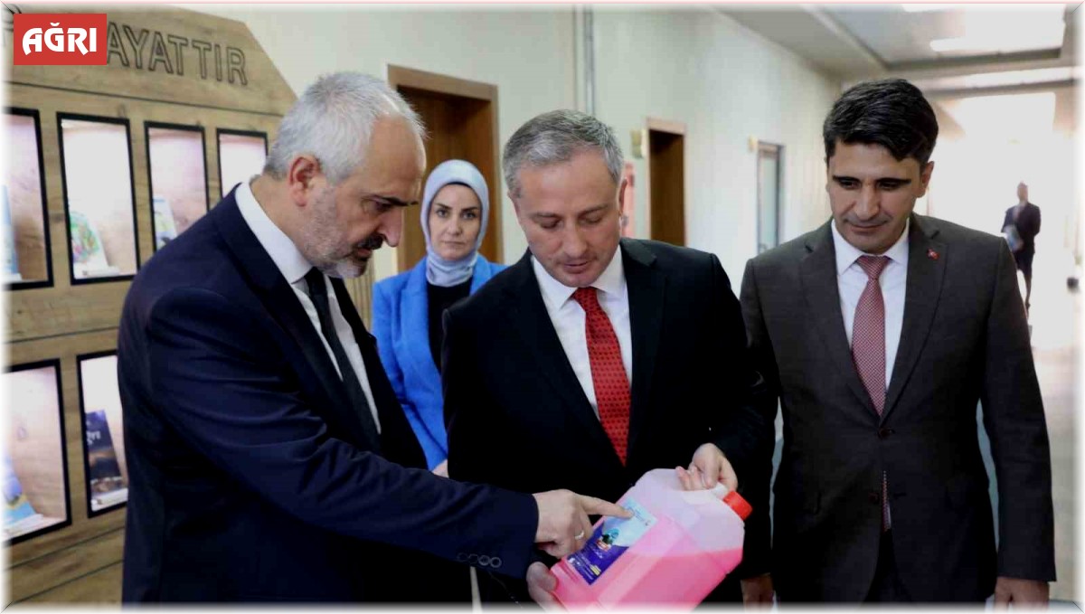 MEB Mesleki ve Teknik Eğitim Genel Müdürü Karagöz Ağrı'da