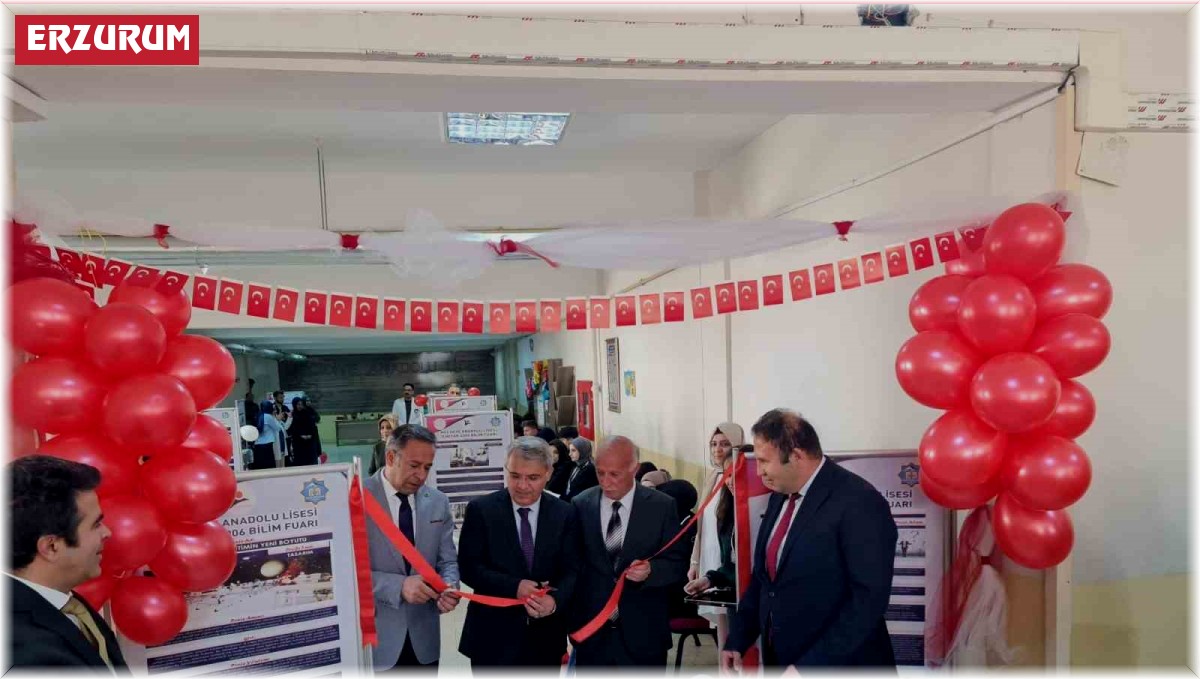 Mecidiye Anadolu Lisesi'nde bilim fuarı