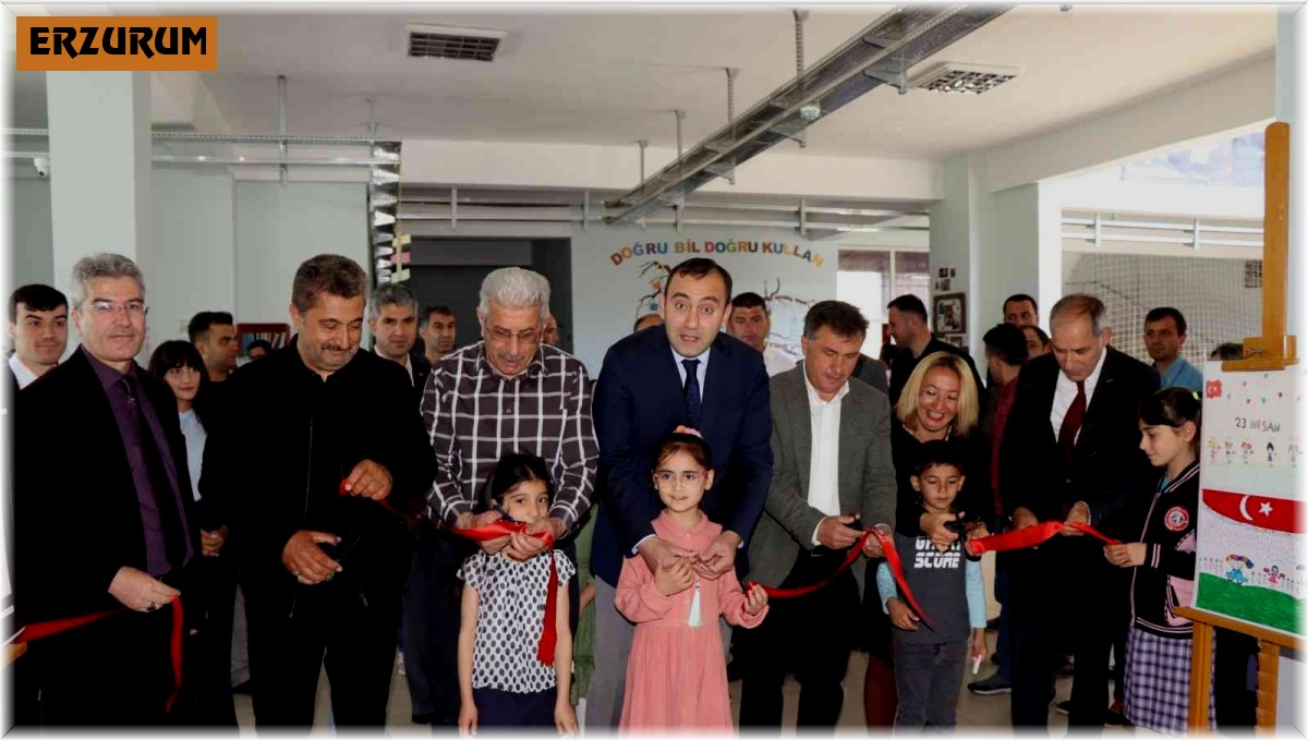 Mehmet Akif Ersoy İlkokulu'ndan yıl sonu sergisi