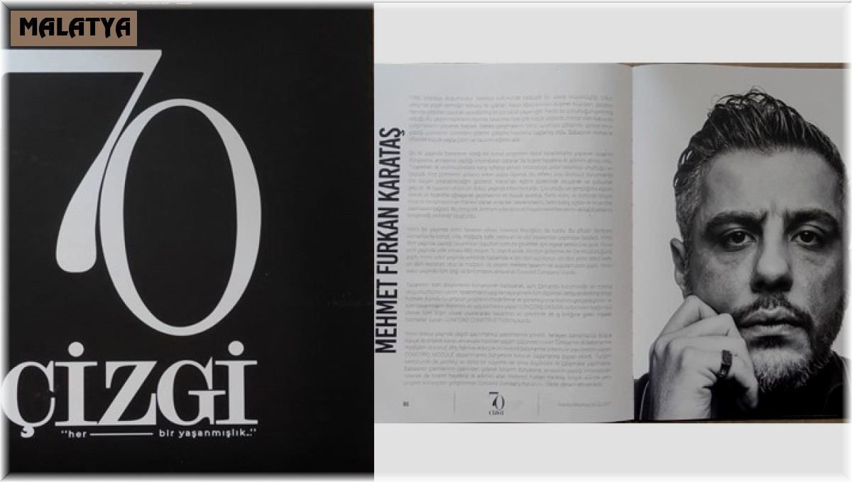 Mehmet Furkan Karataş "70 çizgi" kitabında yer aldı