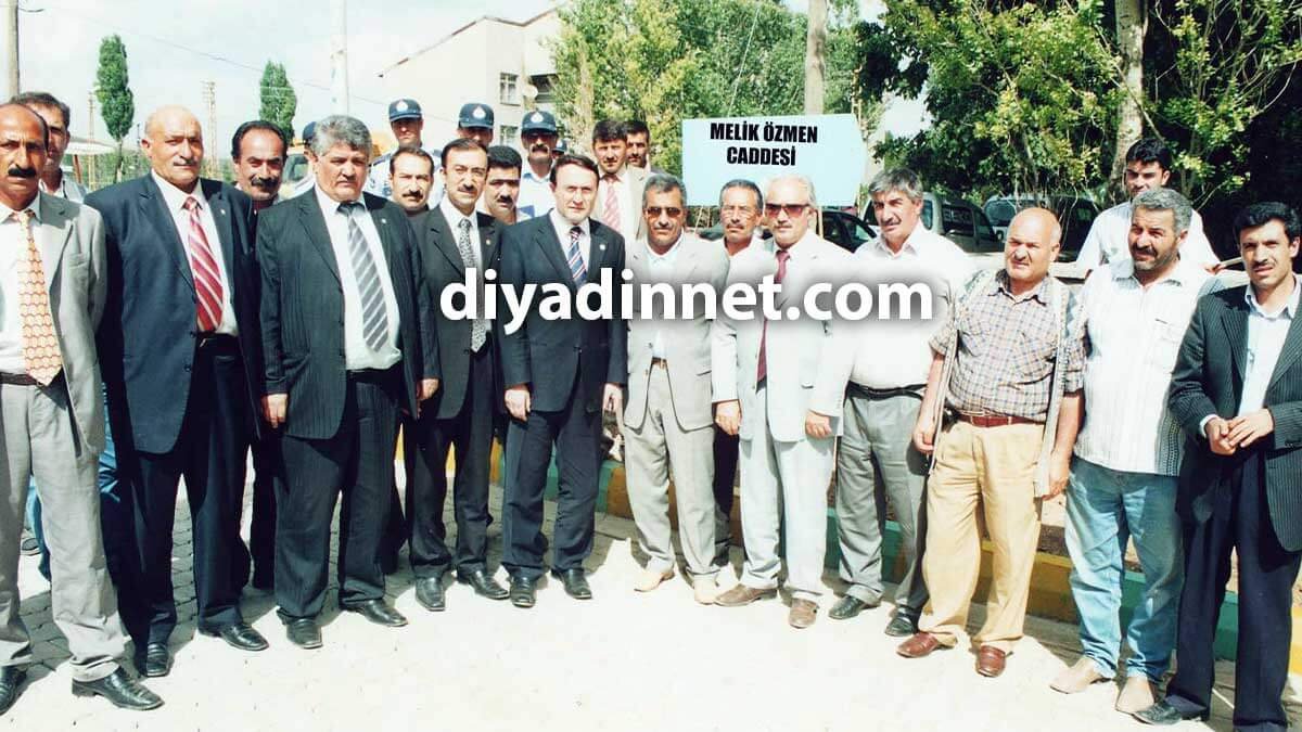 Mehmet Melik Özmen'in adı Eleşkirt'te bir caddeye verildi