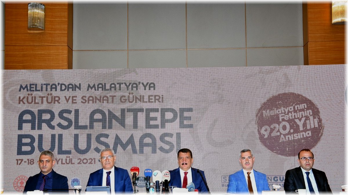 Melita’dan Malatya’ya Kültür ve Sanat Günleri Arslantepe buluşması için basın toplantısı gerçekleştirildi