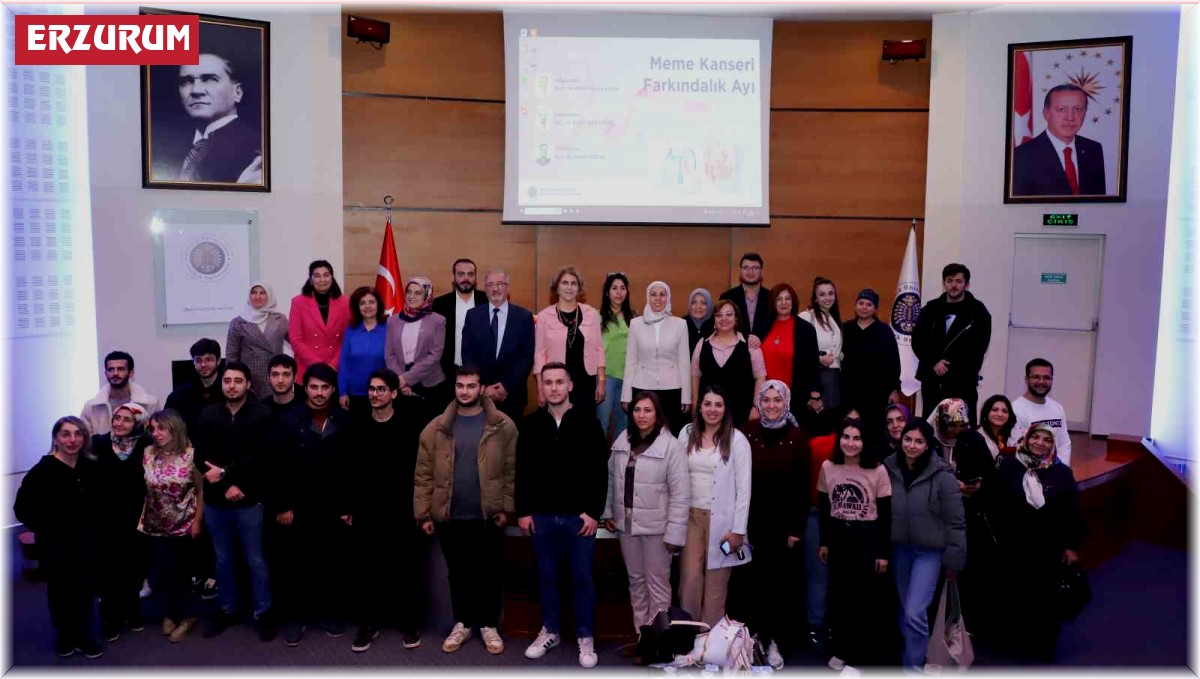 Meme kanseri farkındalık ayına yönelik konferans düzenlendi