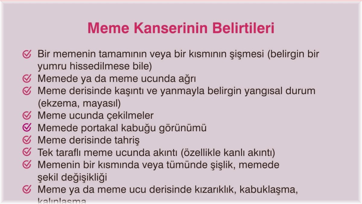 Meme kanserinde erken teşhis tedavi şansını arttırıyor