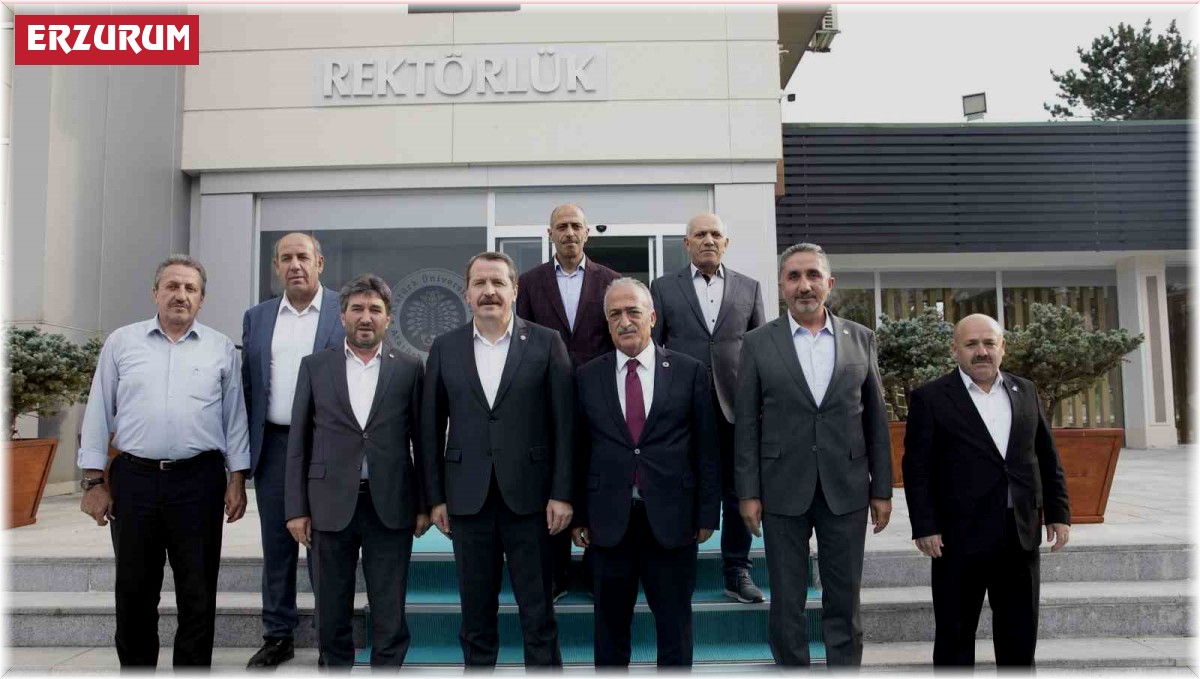Memur-Sen Genel Başkanı Yalçın'dan Rektör Çomaklı'ya Ziyaret