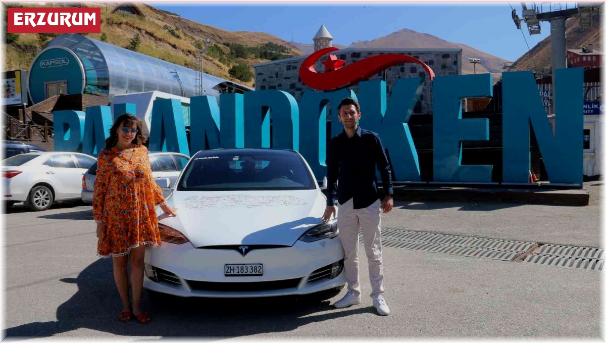 Merak uğruna elektrikli aracıyla İsviçre'den yola çıktı, Türkiye'de 81 ili geziyor