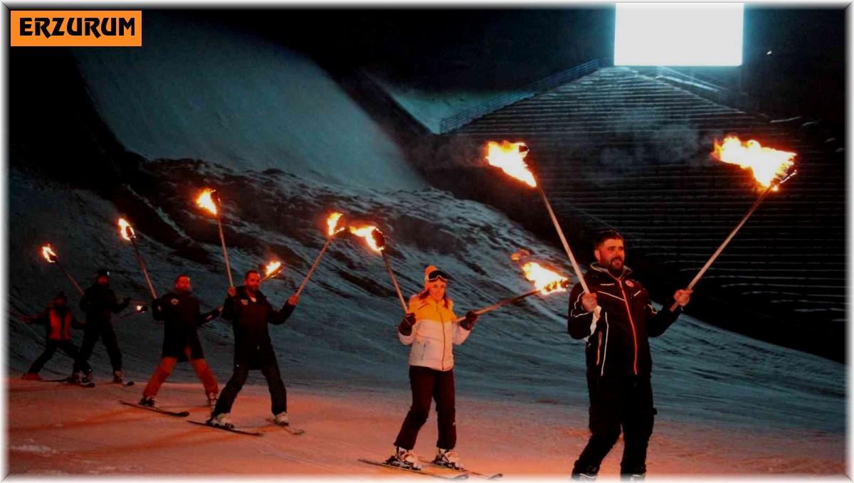 Meşaleler yıldız için yandı