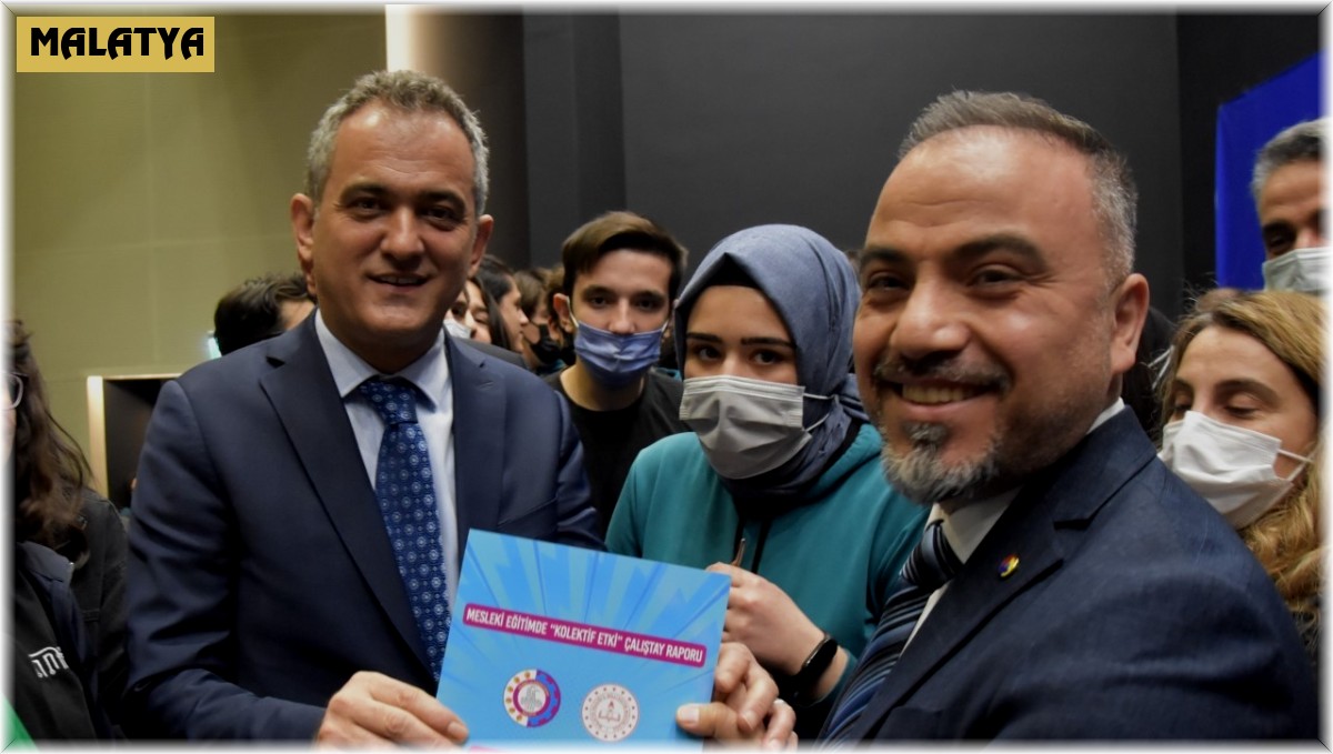 "Mesleki Eğitimde Kolektif Etki Çalıştayı"nın raporu Bakan Özer'e sunuldu