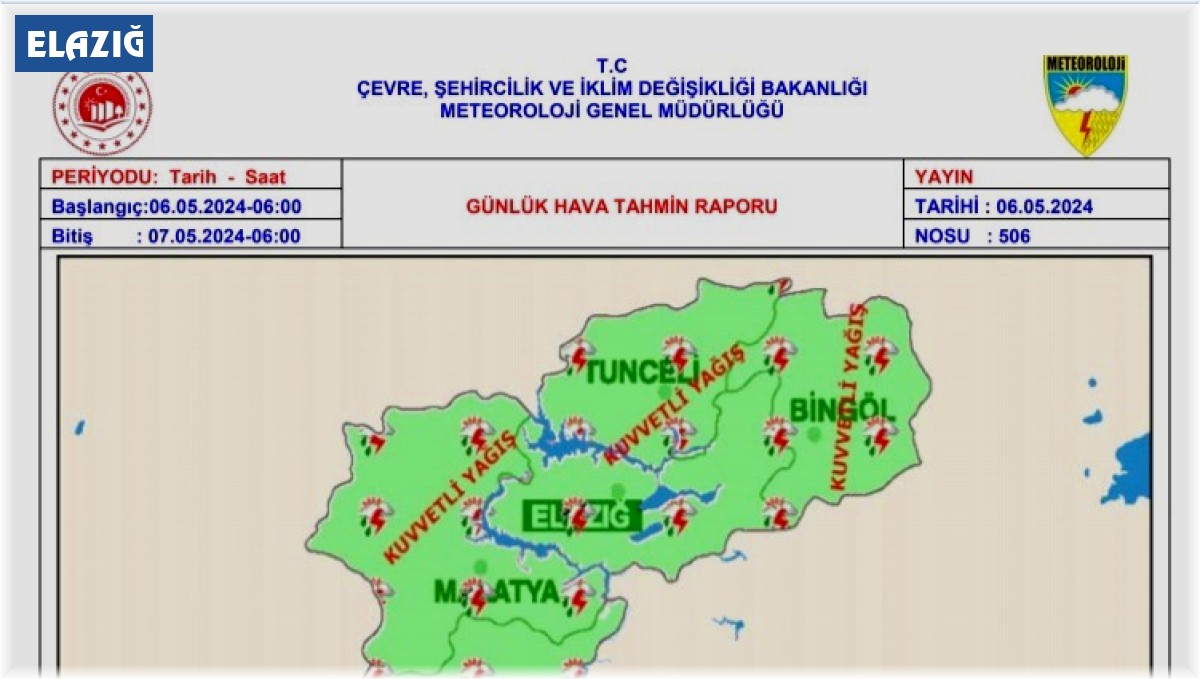 Meteoroloji, sel ve su baskınlarına karşı uyardı