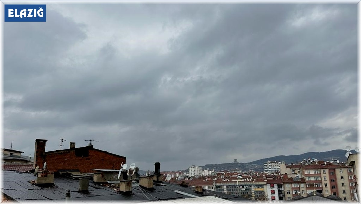 Meteorolojiden Elazığ'a 'çok kuvvetli' yağış uyarısı
