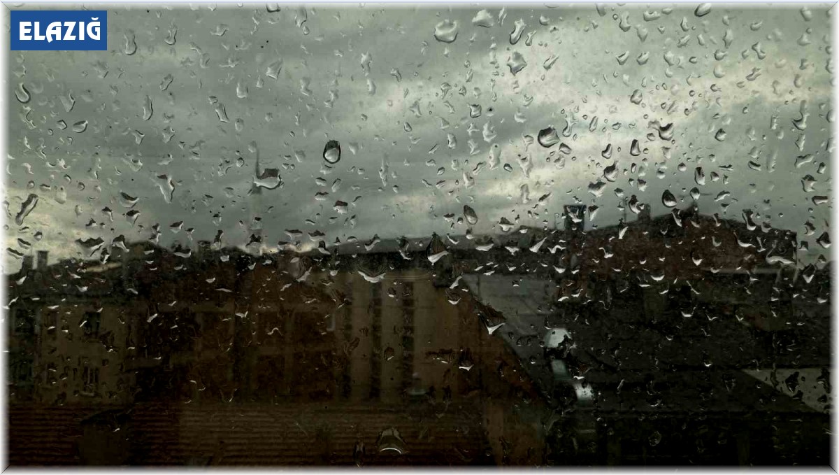 Meteorolojiden Elazığ için kuvvetli yağış uyarısı