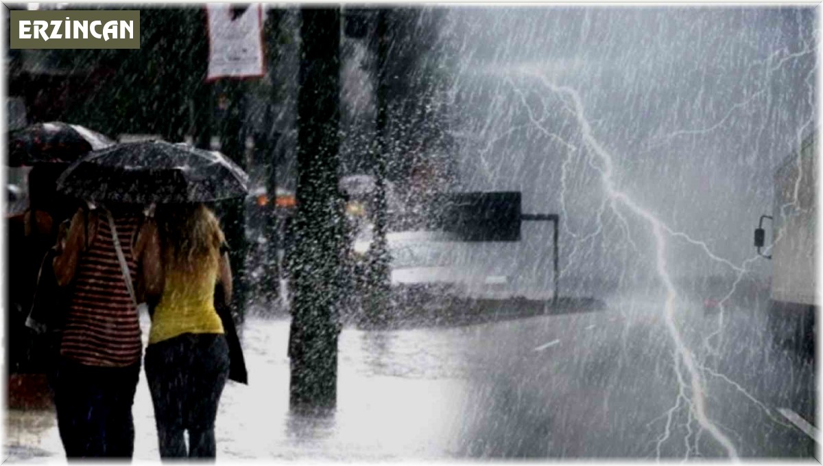 Meteorolojiden kuvvetli yağış uyarısı