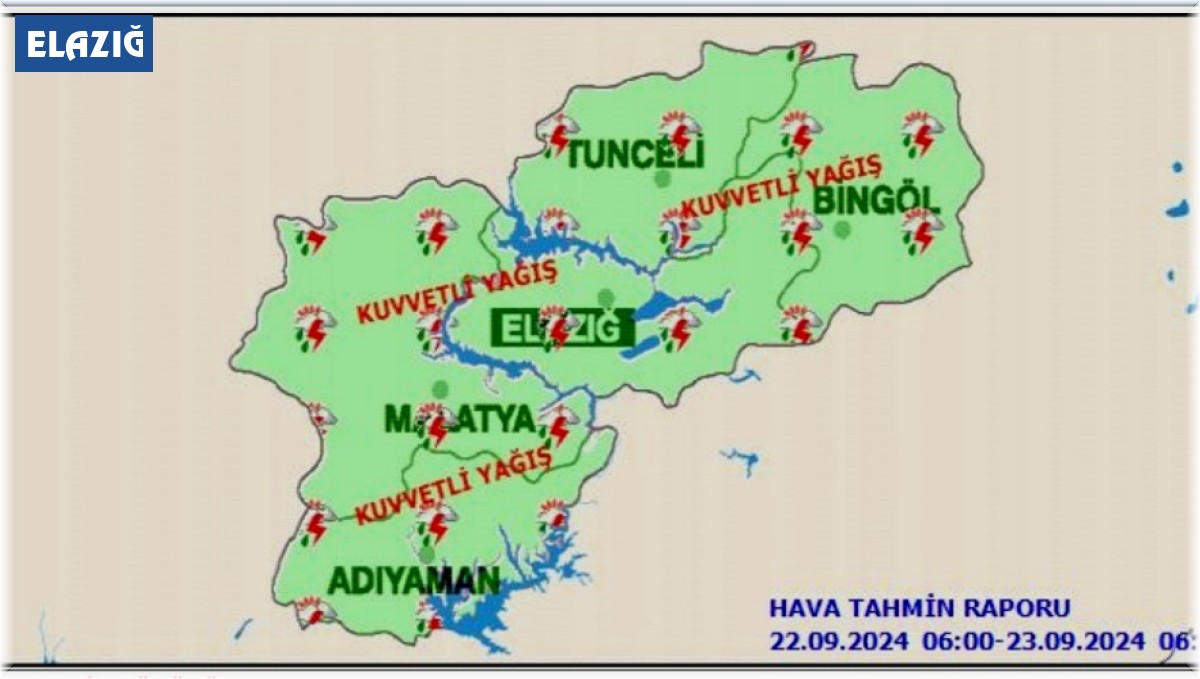 Meteorolojiden kuvvetli yağış uyarısı