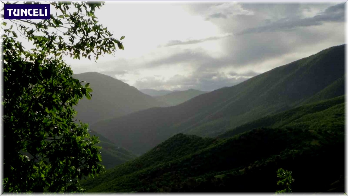 Meteorolojiden Tunceli için kuvvetli sağanak uyarısı