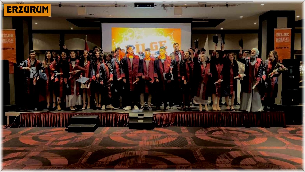 Mezuniyet coşkusu yaşadılar