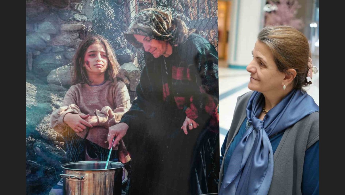 Mezuniyet ödevi için fotoğraflarla Gazzeli Kadınlar'ı anlattılar