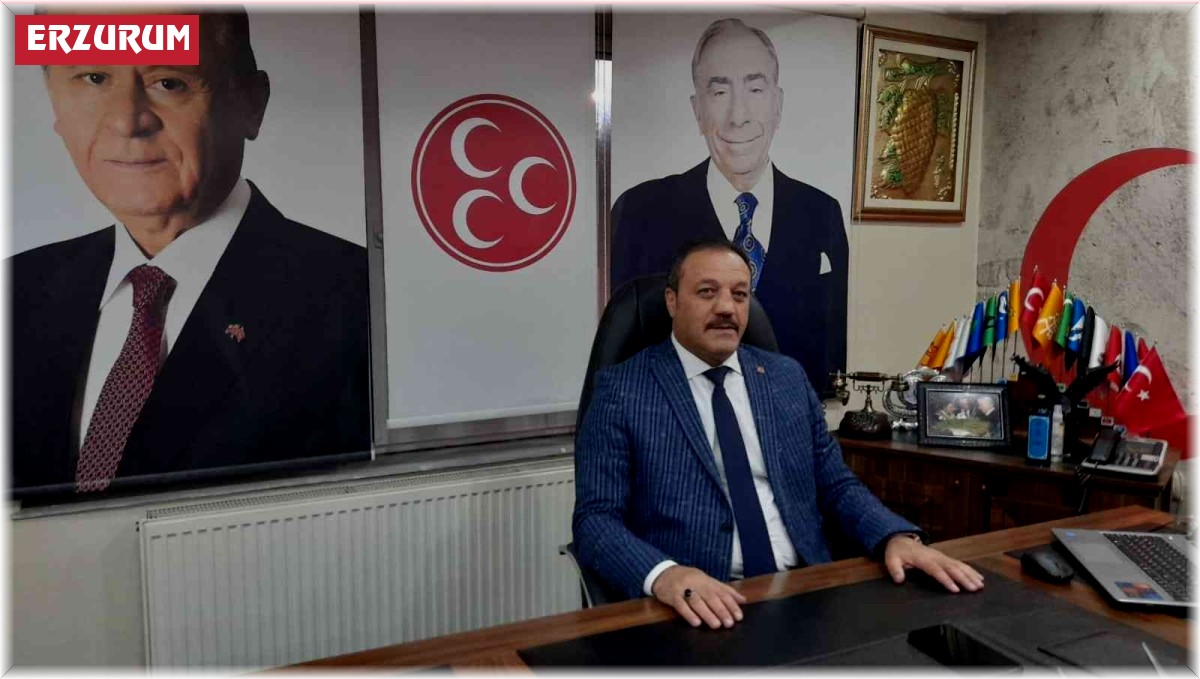 MHP Erzurum İl Başkanı Karataş'tan 10 Kasım mesajı