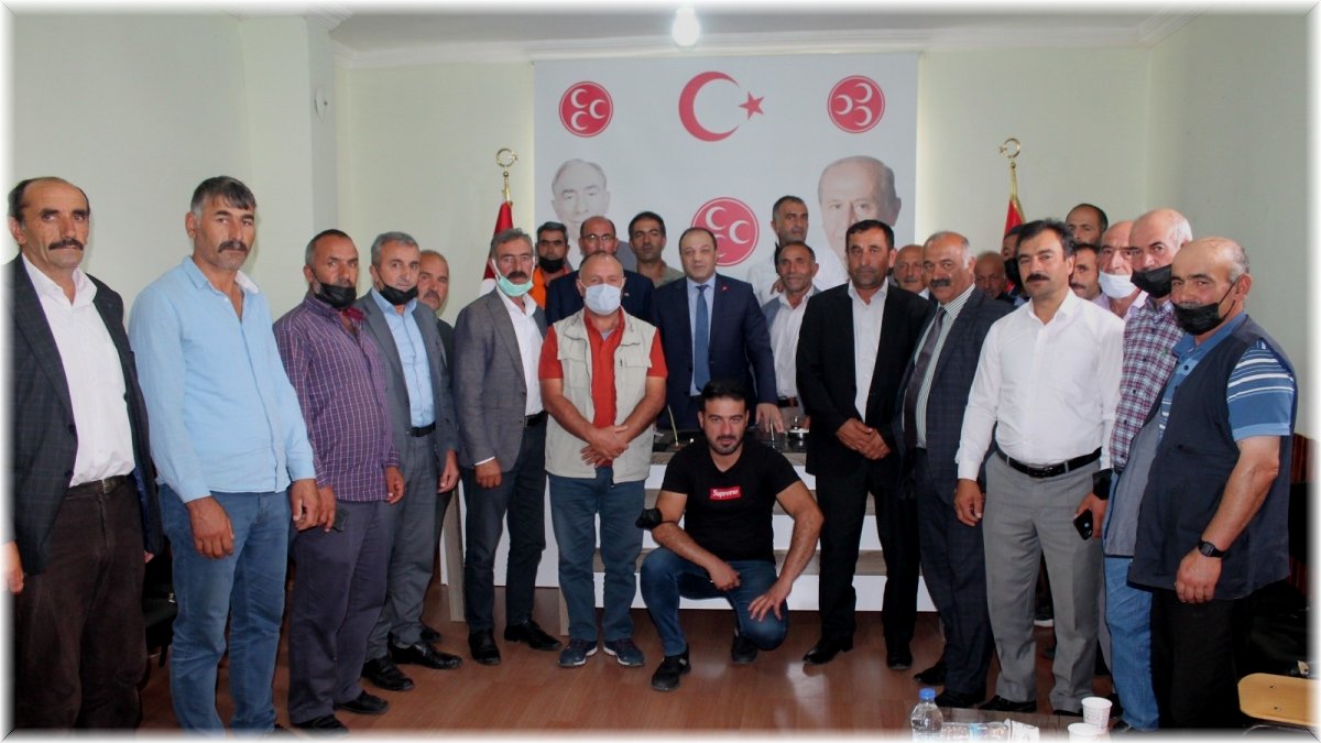 MHP Erzurum İl Başkanı Karataş’tan ilçe ziyareti