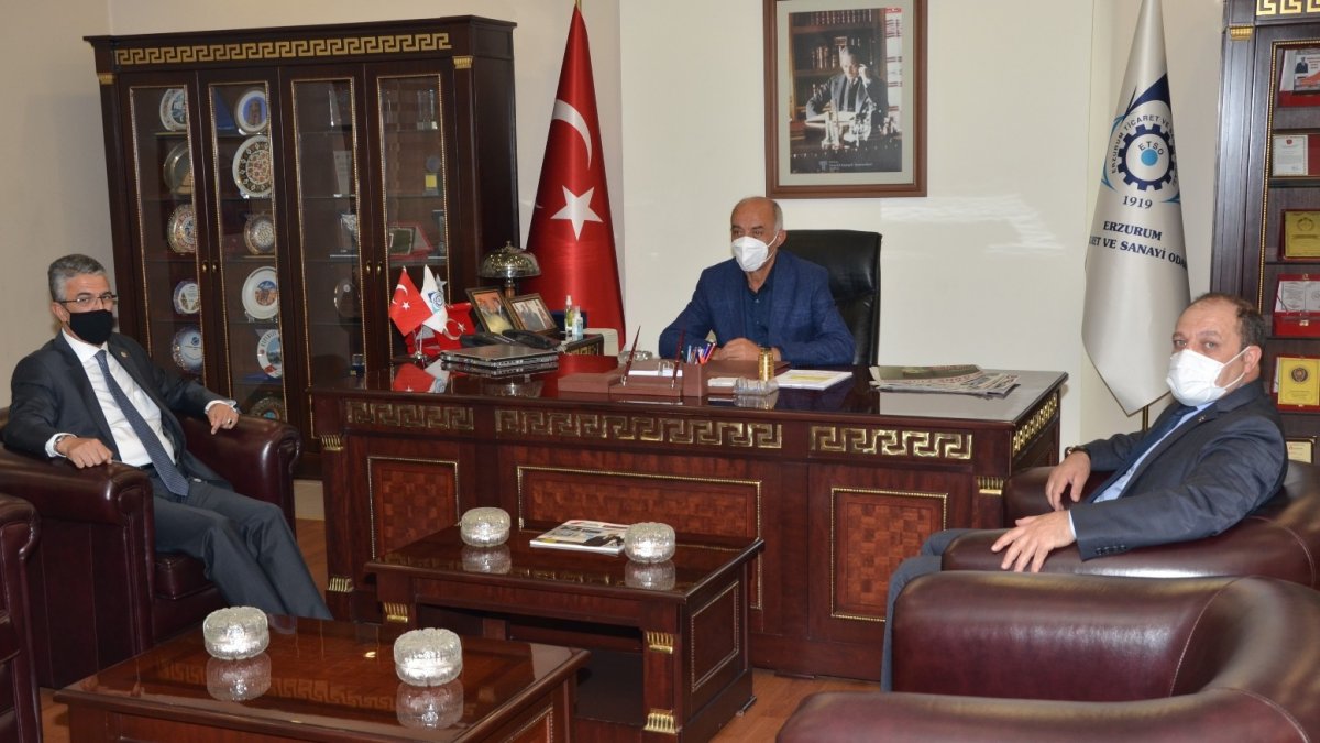 MHP Genel Başkan Yardımcısı Aydın'dan ETSO'ya ziyaret