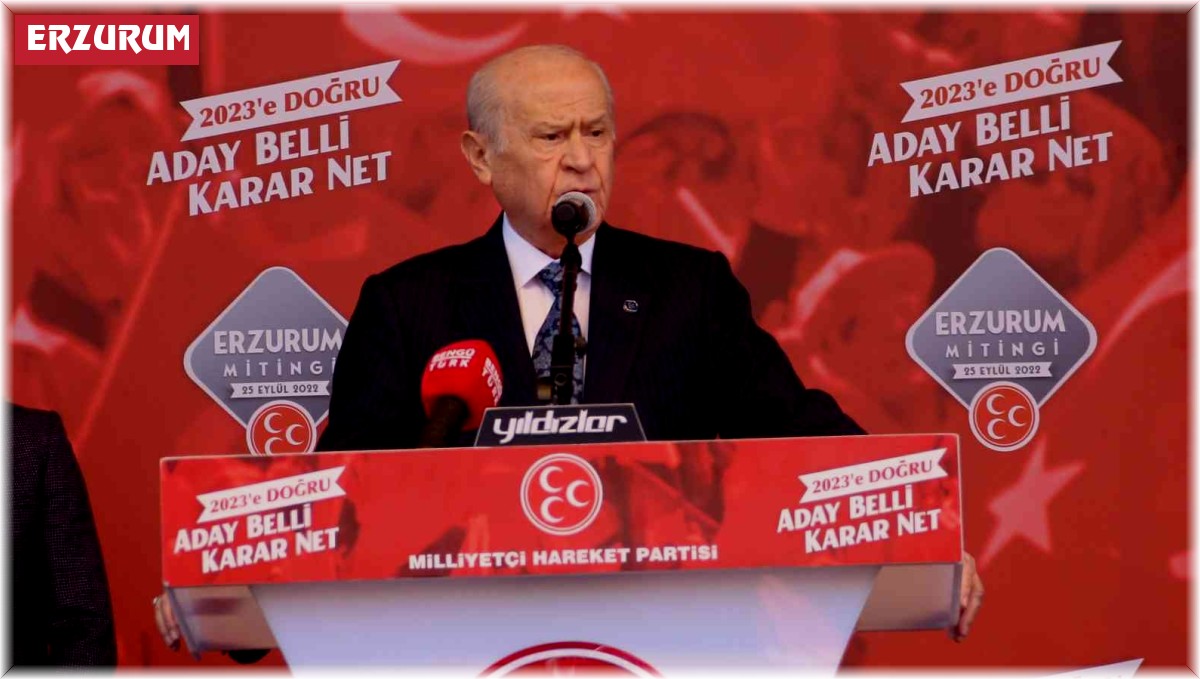 MHP Genel Başkanı Bahçeli: '(6'lı masa) HDP, FETÖ, PKK, AB-ABD, Türk düşmanları bu masanın altında zehir imalatıyla meşgul'
