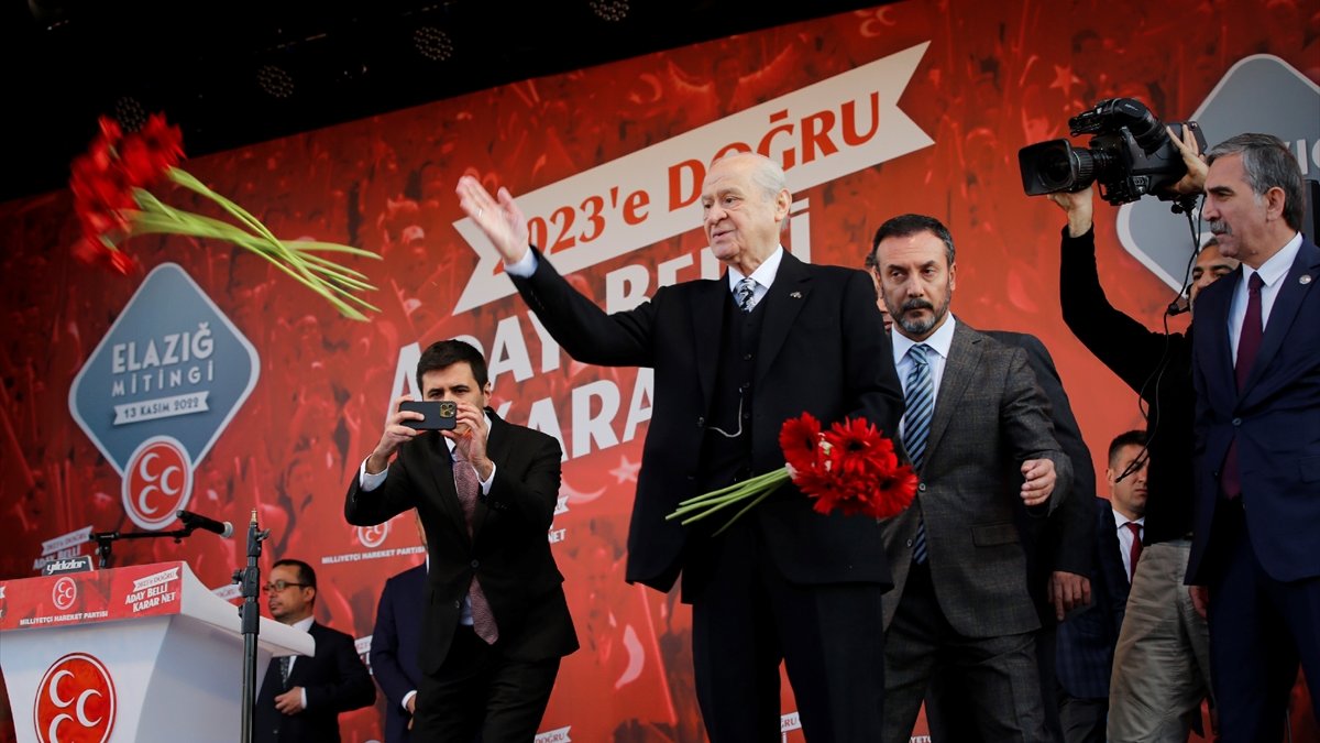 MHP Genel Başkanı Bahçeli, Elazığ mitinginde konuştu: (1)